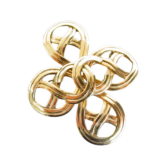 Chanel Coco Mark Gold Metal brooch - Picture 1 of 5